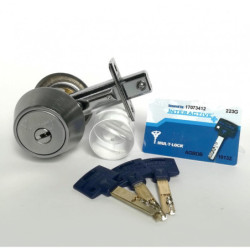 Cerradura Mul-T-Lock hercular Deadbolt llave mariposa