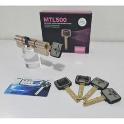 Cerradura Mul-T-Lock M70 auxiliar de alta seguridad - 3 Bulones y cilindro MTL500