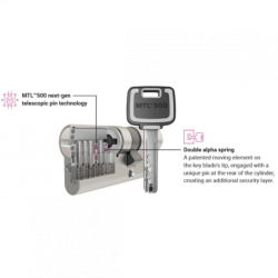 Cilindro Mul-T-Lock MT5 máxima seguridad 86mm