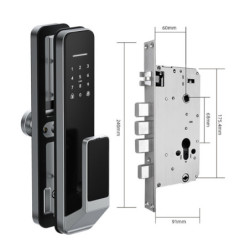 Cerradura biométrica Inteligente automática con 6 formas de apertura