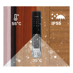 Cerradura biométrica Inteligente automática con 6 formas de apertura